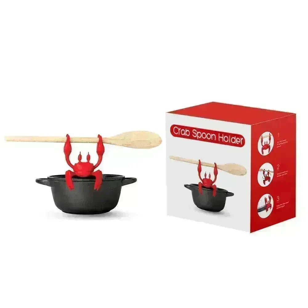 Crab Pot Side Clip Silicone Tableware Stand - EX-STOCK CANADA