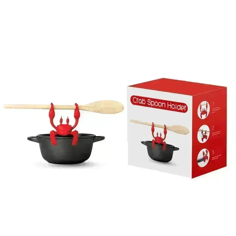Crab Pot Side Clip Silicone Tableware Stand - EX-STOCK CANADA