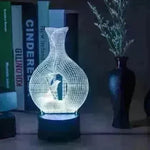 Creative 3D night light LED lamp - EX-STOCK CANADA