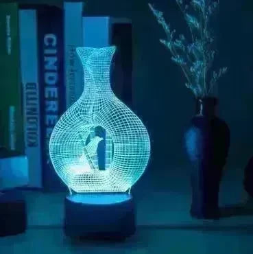 Creative 3D night light LED lamp - EX-STOCK CANADA