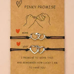 Creative Heart Shaped Wax Thread Braided Bracelet - EX-STOCK CANADA