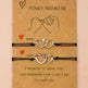 Creative Heart Shaped Wax Thread Braided Bracelet - EX-STOCK CANADA
