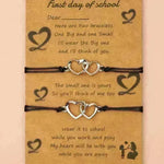 Creative Heart Shaped Wax Thread Braided Bracelet - EX-STOCK CANADA