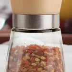 Creative kitchen appliances hand glass grinder with pepper mill - EX-STOCK Canada