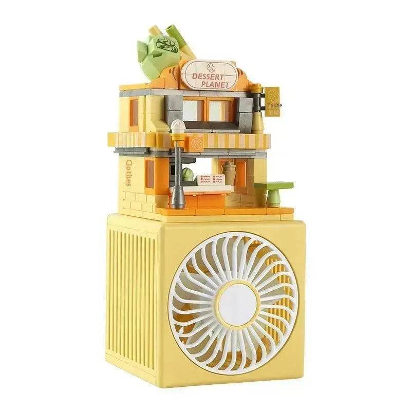 Creative Little Fan Street View Building Blocks Toy - EX-STOCK Canada