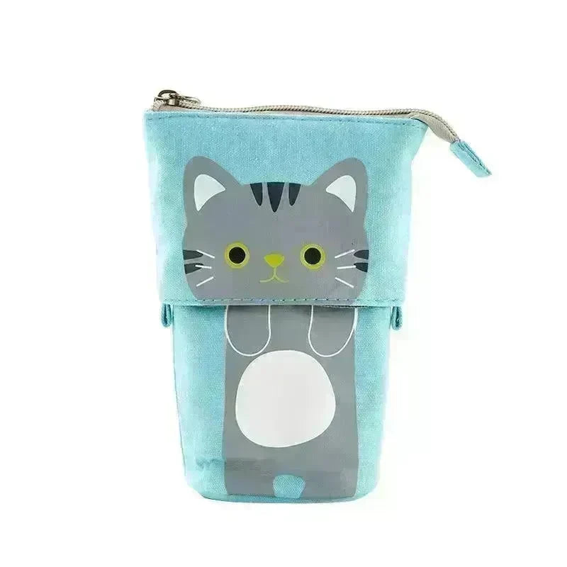 Creative student stationery canvas pencil bag - EX-STOCK CANADA