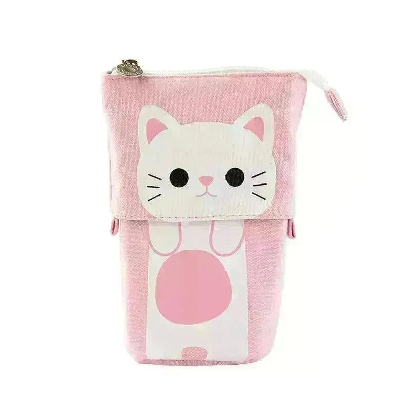 Creative student stationery canvas pencil bag - EX-STOCK CANADA