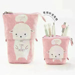 Creative student stationery canvas pencil bag - EX-STOCK CANADA