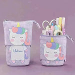Creative student stationery canvas pencil bag - EX-STOCK CANADA
