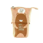 Creative student stationery canvas pencil bag - EX-STOCK CANADA