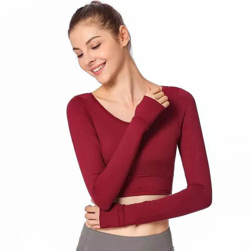 Cross back gym shirt - EX-STOCK Canada