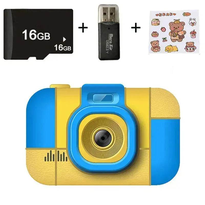 Cross-border L1 Children's Mini Digital Camera 24-inch Screen Front And Rear Dual Camera HD 2000W Pixel Camera Gift - EX-STOCK Canada