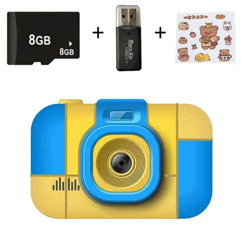 Cross-border L1 Children's Mini Digital Camera 24-inch Screen Front And Rear Dual Camera HD 2000W Pixel Camera Gift - EX-STOCK Canada