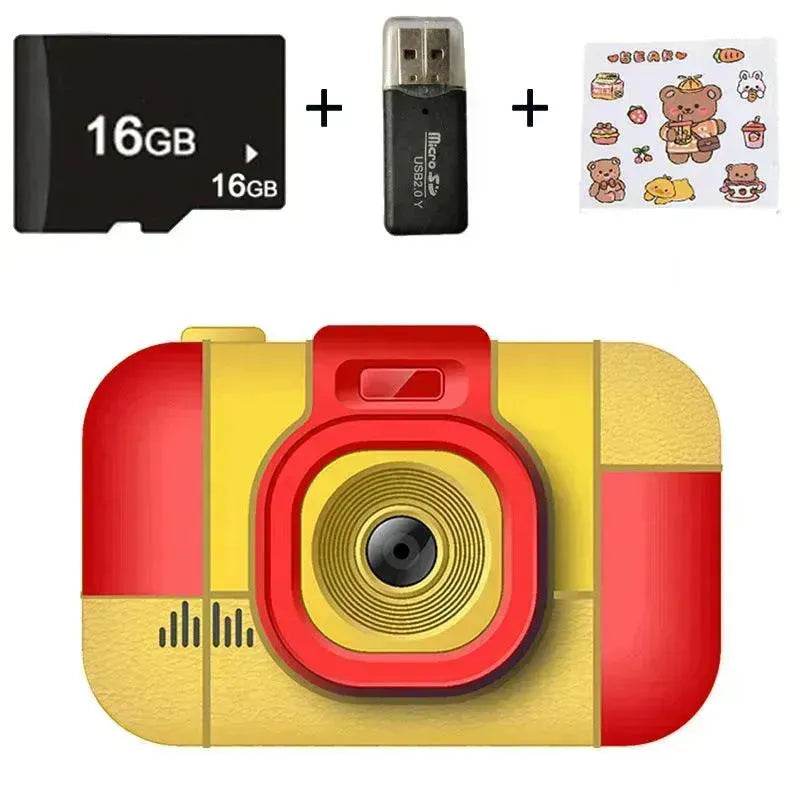 Cross-border L1 Children's Mini Digital Camera 24-inch Screen Front And Rear Dual Camera HD 2000W Pixel Camera Gift - EX-STOCK Canada