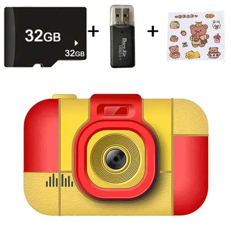 Cross-border L1 Children's Mini Digital Camera 24-inch Screen Front And Rear Dual Camera HD 2000W Pixel Camera Gift - EX-STOCK Canada