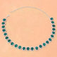Crystal Rhinestone Fashion Square Stone Necklace for Women Wedding Bridesmaid Necklaces - EX-STOCK CANADA