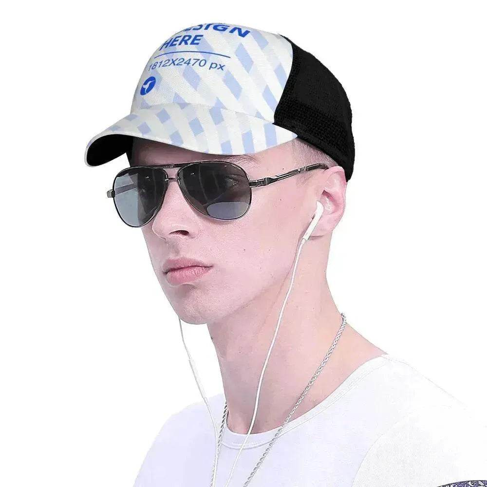 Curved Brim Mesh Sunscreen Baseball Hat - EX-STOCK Canada