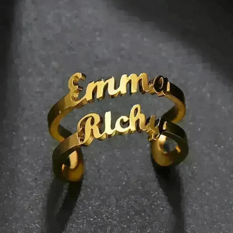 Custom Stainless Steel Ring Anniversary Jewelry - EX-STOCK CANADA