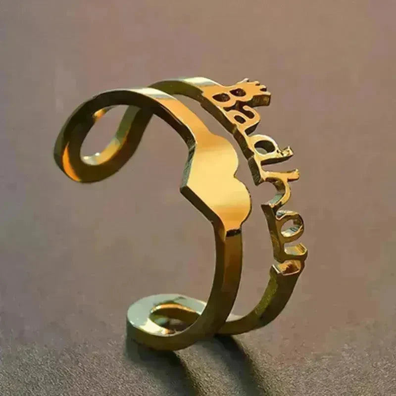 Custom Stainless Steel Ring Anniversary Jewelry - EX-STOCK CANADA