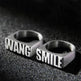 Customized Alphabet Couple Ring Customized Sterling Silver Couple Style - EX-STOCK Canada