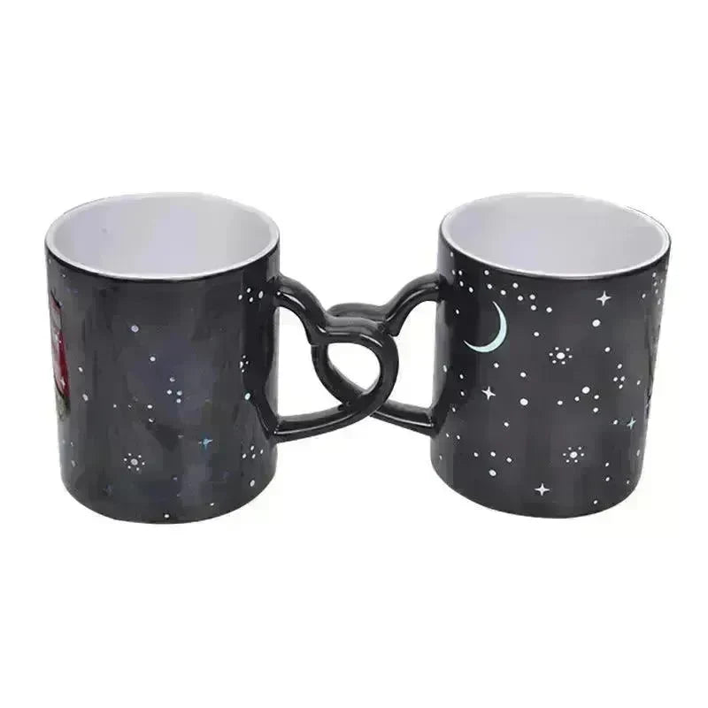 Customized Coffee Cup Creative Color Change Mug Ceramic Cup - EX-STOCK CANADA