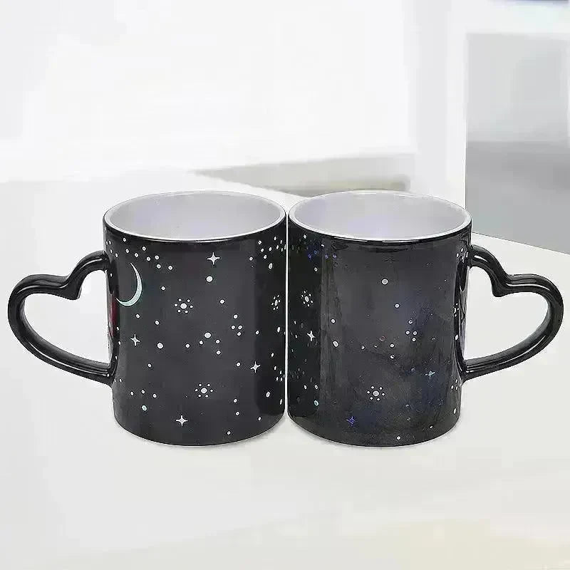Customized Coffee Cup Creative Color Change Mug Ceramic Cup - EX-STOCK CANADA