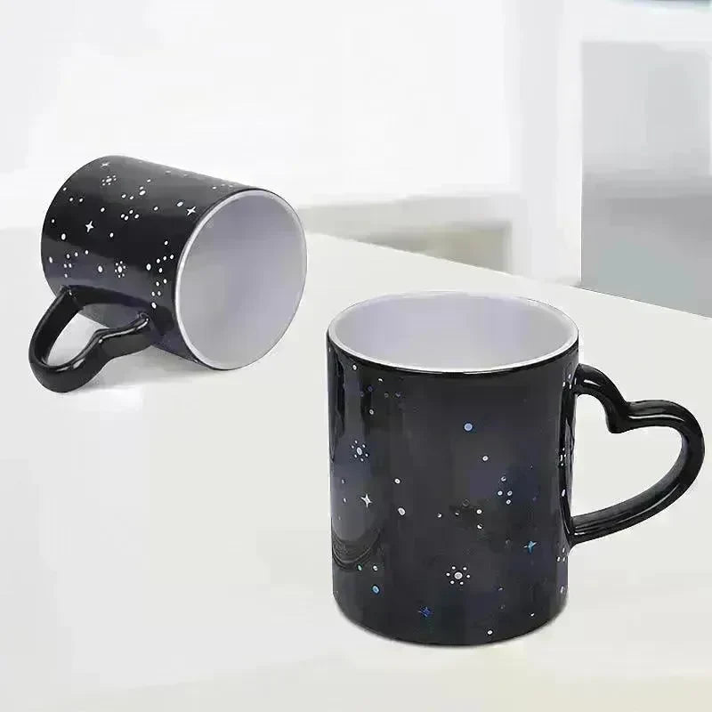 Customized Coffee Cup Creative Color Change Mug Ceramic Cup - EX-STOCK CANADA
