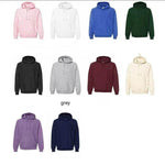 Customized Letter Name Round Neck Hoodie From Europe And America - EX-STOCK Canada
