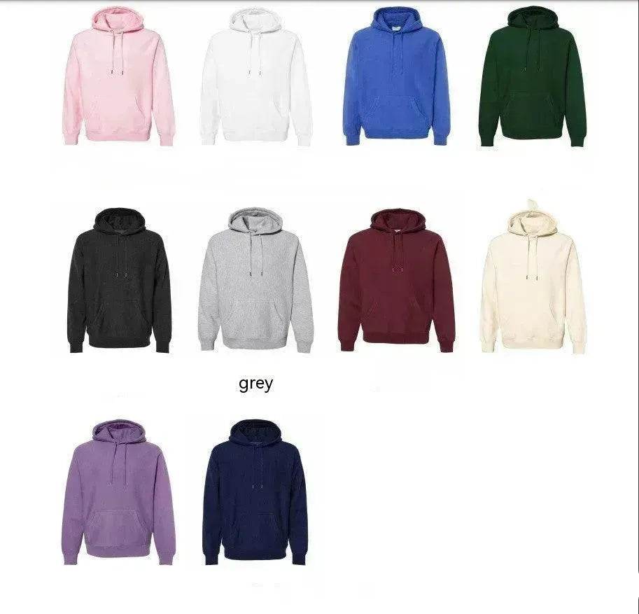 Customized Letter Name Round Neck Hoodie From Europe And America - EX-STOCK Canada