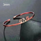 Customized Name Bracelet Personalized Custom Bangles Stainless Steel Jewelry - EX-STOCK CANADA