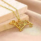 Customized Pet Shape Name Pendant Stainless Steel Necklaces For Women Personalized Cat Necklace Animal Memorial For Pet Lover - EX-STOCK CANADA