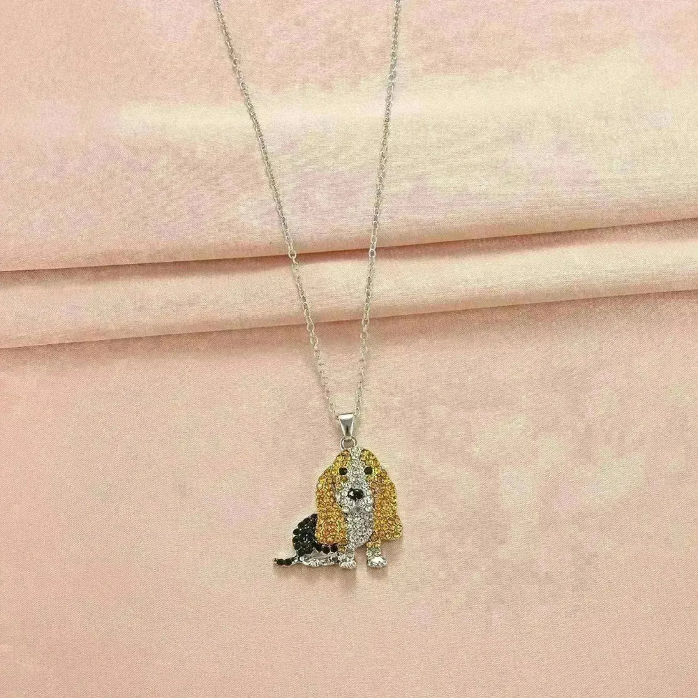 Cute Baggy Hound Pendant Necklace - EX-STOCK CANADA