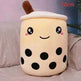 Cute Fruit Drink Plush Stuffed Soft Strawberry Milk Tea Plush Boba Tea Cup Toy Bubble Tea Pillow Cushion Kids Gift - EX-STOCK Canada