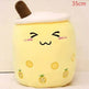 Cute Fruit Drink Plush Stuffed Soft Strawberry Milk Tea Plush Boba Tea Cup Toy Bubble Tea Pillow Cushion Kids Gift - EX-STOCK Canada