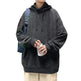 American Oversized Drawstring Turtleneck Hoodie Sweatshirt Men - EX-STOCK CANADA
