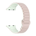 Iwatch Three-plant Silicone Two-color Watch Strap - EX-STOCK Canada