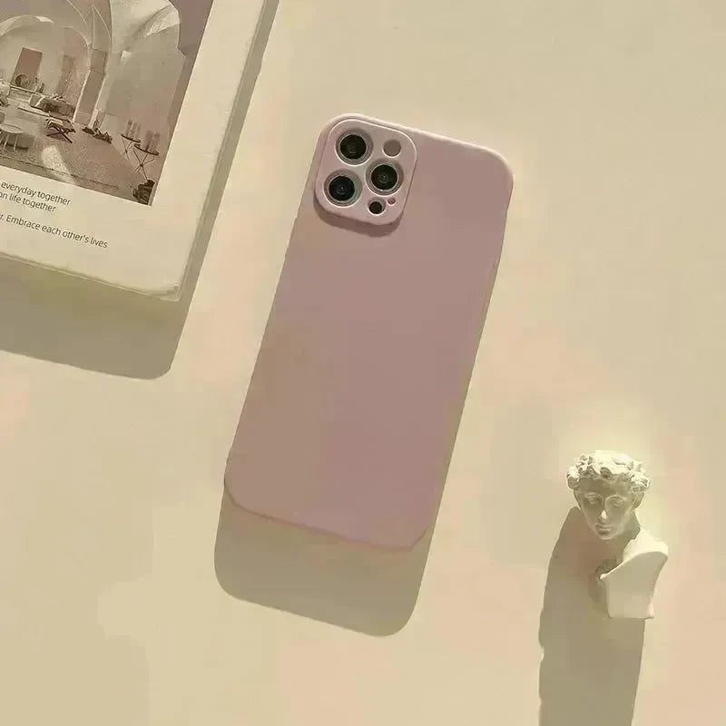 Original Liquid Silicone Frosted Phone Case - EX-STOCK CANADA