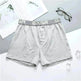 Men's Home Low Waist Pure Cotton Boxer short Breathable Underwear - EX-STOCK CANADA