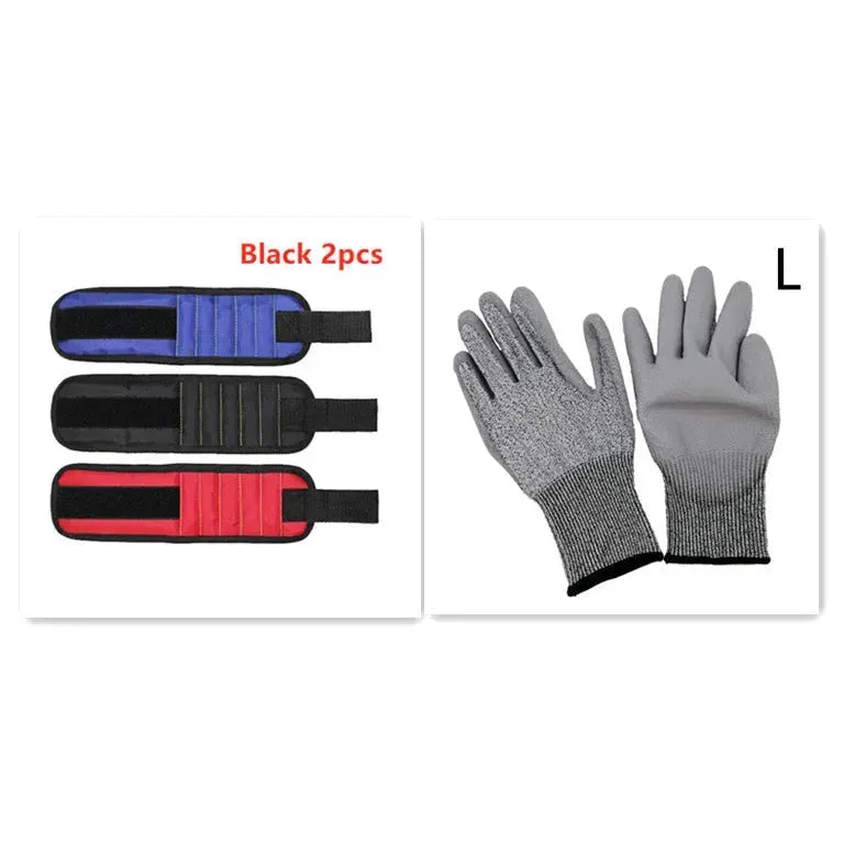 Fifteen-Compartment Powerful Magnetic Wristband - EX-STOCK CANADA