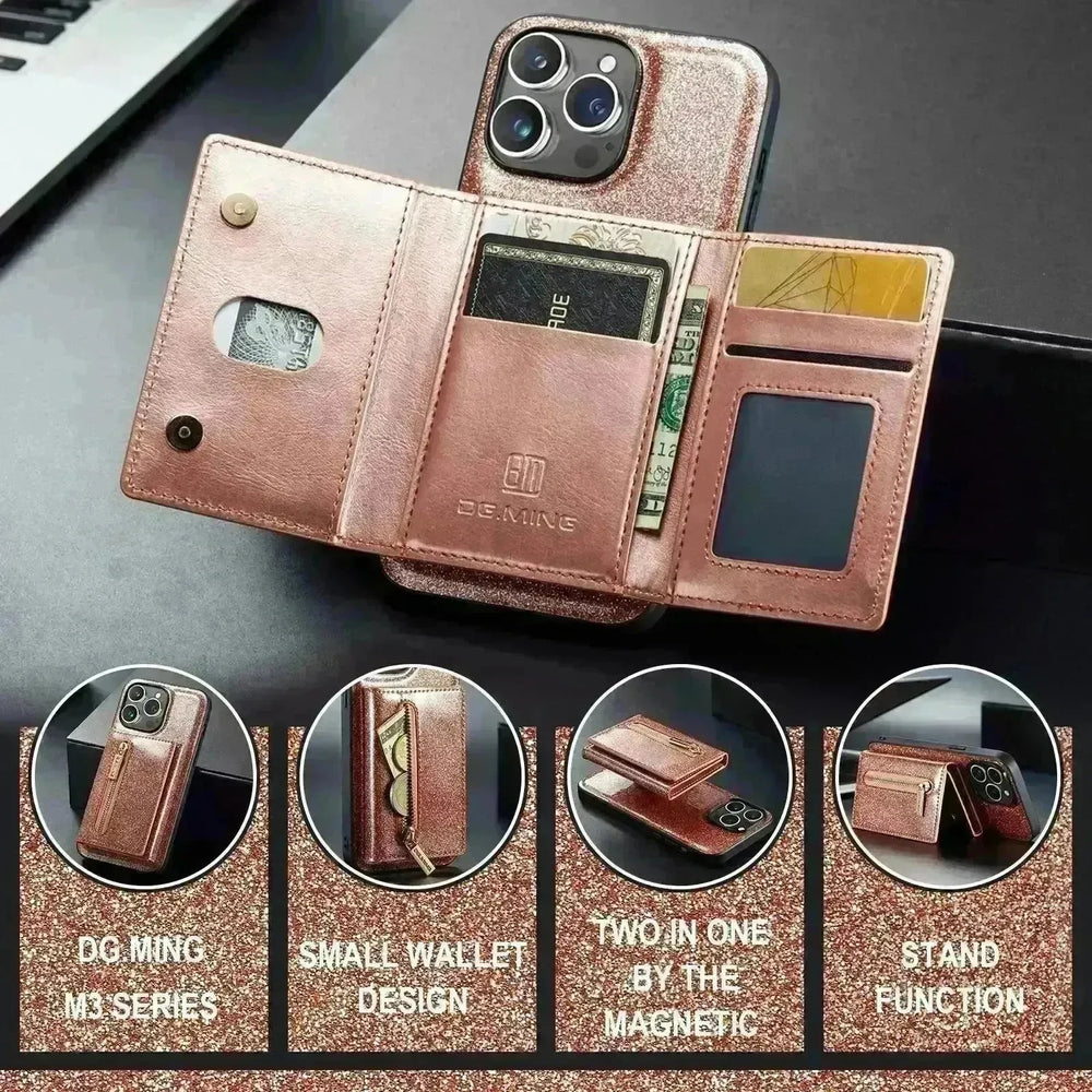 Magnetic Card Holder Protective Case Phone Case Leather Case - EX-STOCK CANADA