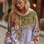 Women's Long Sleeve Hooded Sweatshirt Pullover Loose Casual Top EX-STOCK Canada 