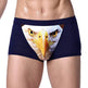 Printed Wolf Head Big Bird Men's Boxer Briefs Underwear - EX-STOCK Canada