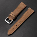 Suede Leather Strap Quick Release Watch Band - EX-STOCK Canada