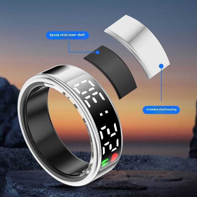 Smart Ring With Display Screen Touch Flip Smart Finger EX-STOCK Canada 