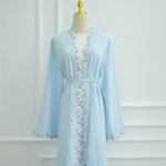 Middle East Turkey Bow Embroidered Cardigan - EX-STOCK Canada
