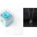 Fashion Acrylic Rotating Valentine Rose Jewelry gift Box - EX-STOCK Canada