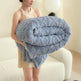 Single-layer Double-sided Tower Velvet Sofa Cover Soft Winter Blanket - EX-STOCK Canada