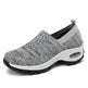 Mesh Sports Shoes Breathable Slip On Air Cushion Sneakers Casual Thick Bottom Heightened Shoes for Women - EX-STOCK Canada