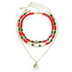 Christmas Beaded Necklace for women - EX-STOCK CANADA