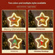 Christmas Pendant Decoration Christmas Atmosphere Led Lights Led Christmas Star Light Decoration For Window Door For Holiday - EX-STOCK CANADA